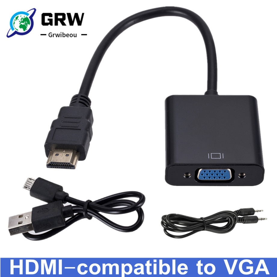 HD1080P HDMI-ȣȯ VGA   ̺, Xbox PS4 PC Ʈ TV ڽ  ÷ HDTV
